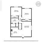 2BR/1BA