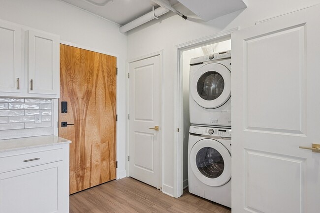 In-Unit Washer & Dryer | The Easel