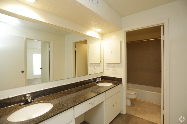 Double vanity's in select homes