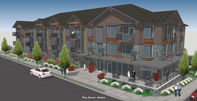 Vista View Rendering - Affordable Housing Development Apartments