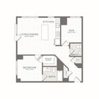 Plano de planta 1D.2 Lantera en Boston Landing