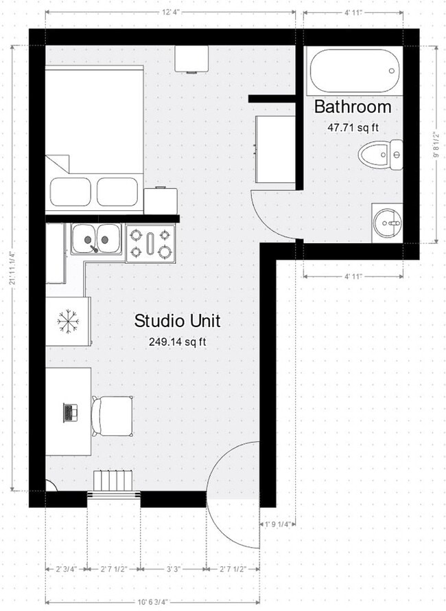 Photo - Cozy 1BR Hideaway at Campus Edge Unit 4-214
