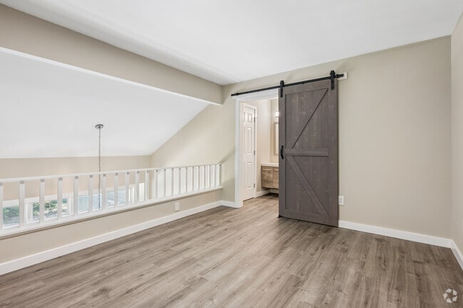 1BR, 1.5BA Loft - 750SF - Morgen Bedroom