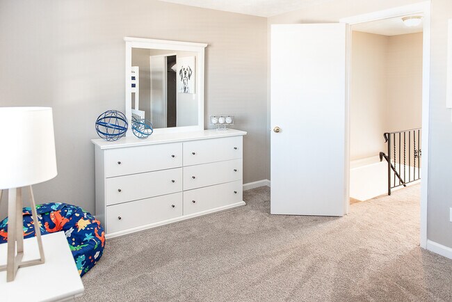 Spacious second bedroom/office
