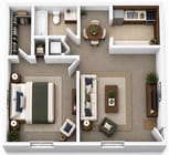 One Bedroom One Bath