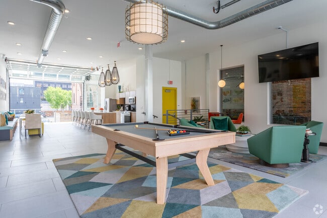 Indoor Amenity Lounge