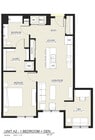 A2 - One Bedroom + Doorless Suite