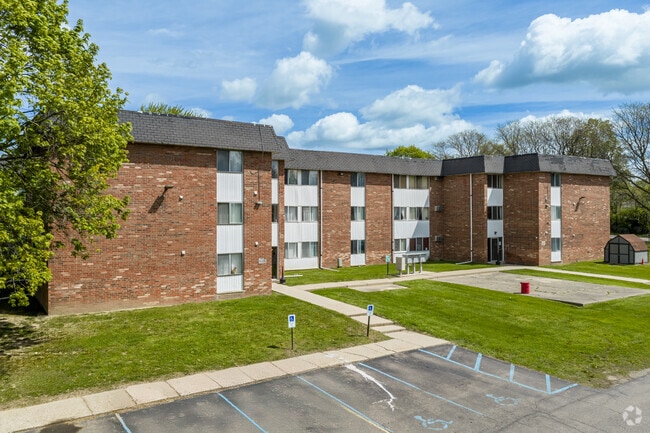 Rear Parking and Mailboxes