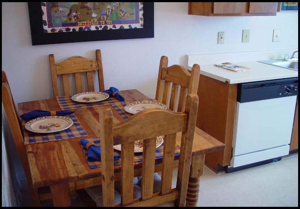 View of Unit Kitchen - Oak Tree East Apartments
