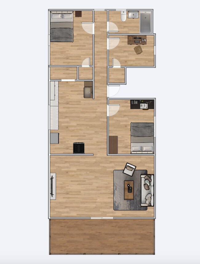 Photo - 1324 W Holt Ave Apartamentos Unidad 1324A Upper