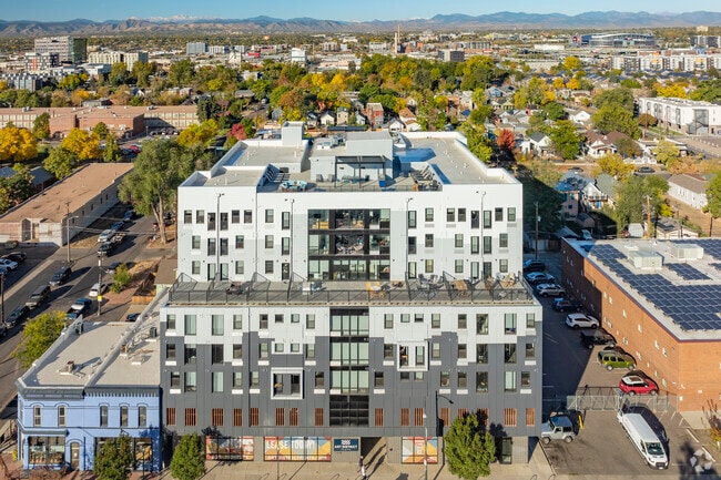 Aerial - Art District Flats