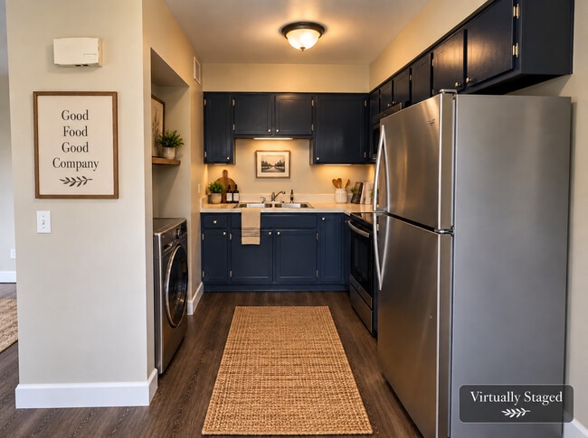 Kitchen From Dining Nook - Virtually Staged