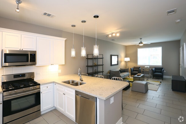 1BR, 1BA - A1 - Kitchen
