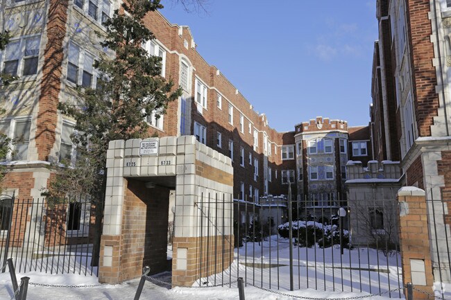 Patio - 6715-6733 S Paxton Ave Apartamentos