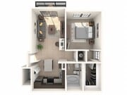 1 Bed 1 Bath