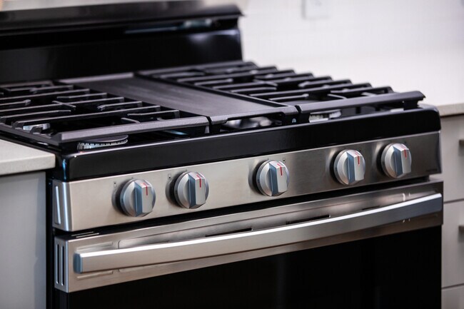 Stainless steel appliances