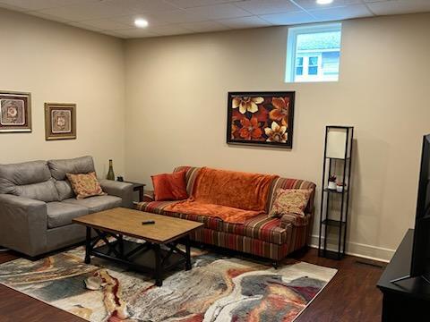 living room - 1201 2nd Ave Townhome