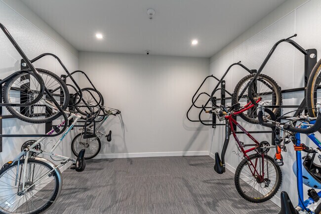 Secure Indoor Bike Storage - MOD42 Apartments