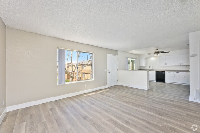 2BR, 1BA - 947SF - Living Room