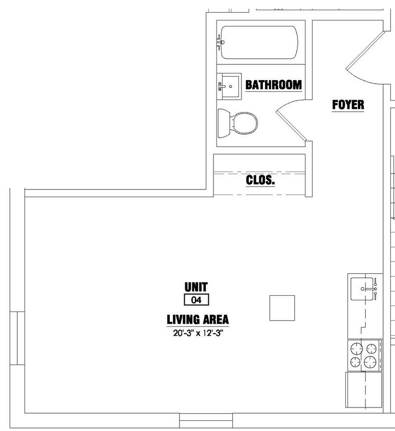 Floor Plan - Studio 3