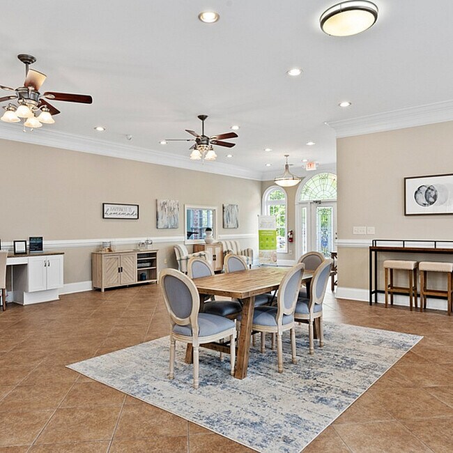 Experience elegance and comfort in this beautifully designed dining area.