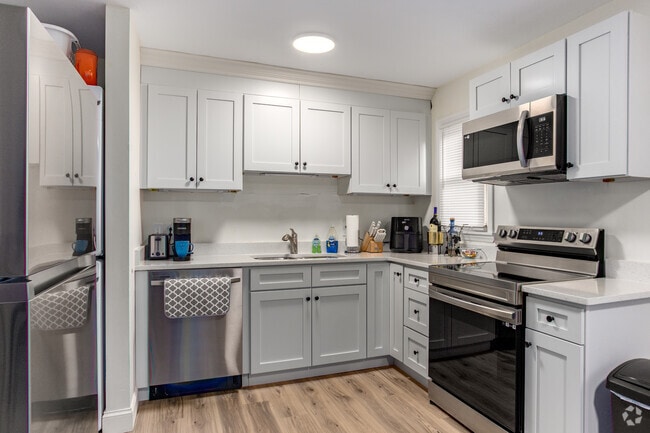 New Appliances Installed With an Open Kitchen Floor Plan
