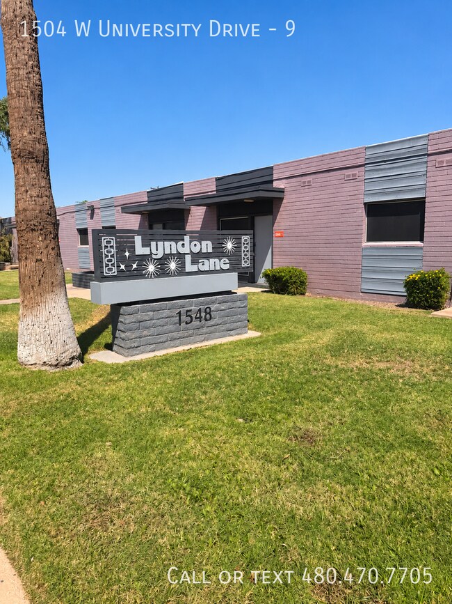 1504 W University Dr Unit 9