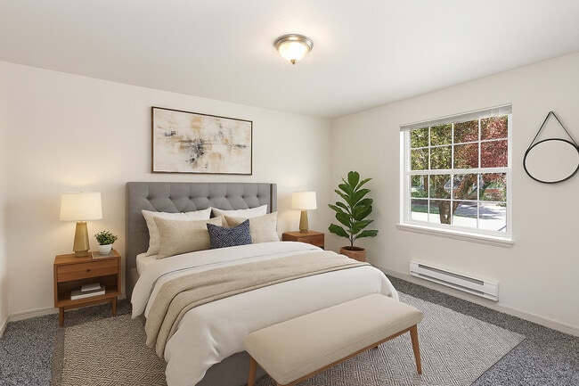 2 habitaciones, 1 baño - 900 pies cuadrados - Dormitorio - Bristol Woods