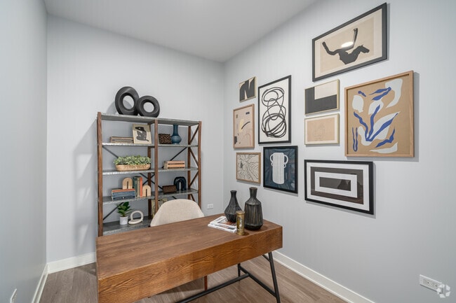 A7 Floor Plan 1BR, 1BA w/ Den - 915SF - Den