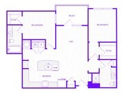 The Watson | 2 bed 2 bath | 1315 sq ft