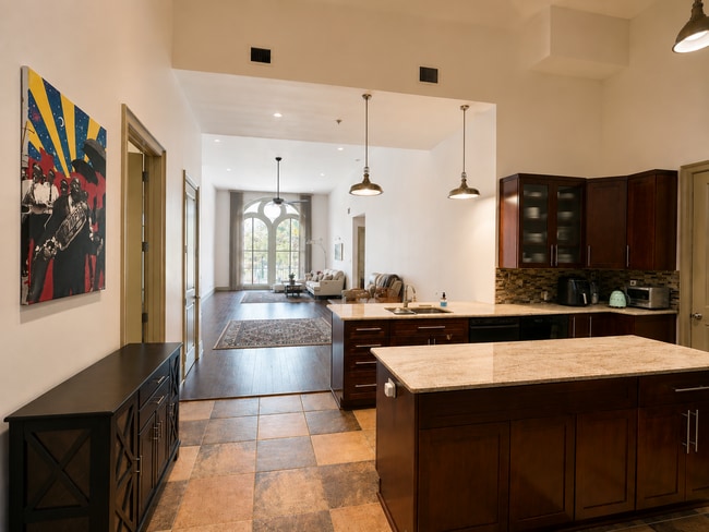 Quartz Custom Kitchen Soaring Ceilings - 1201 Canal St Unit 211