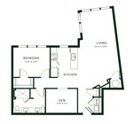 A1Y floor plan The Hartley at Blue Hill