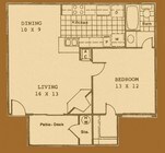 1 habitación/1 baño
