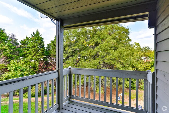 2BR,2BA - balcony - Amber Lake Apartment Homes