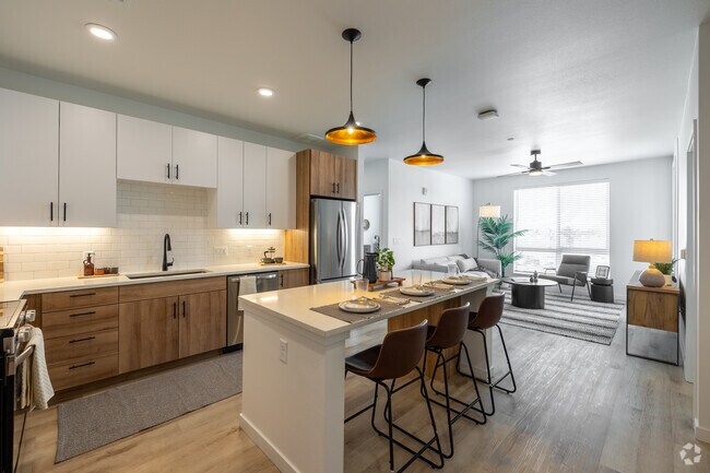 2 habitaciones, 2 baños - 994 pies cuadrados - Cocina - Tempo at Nine Mile Station Apartments