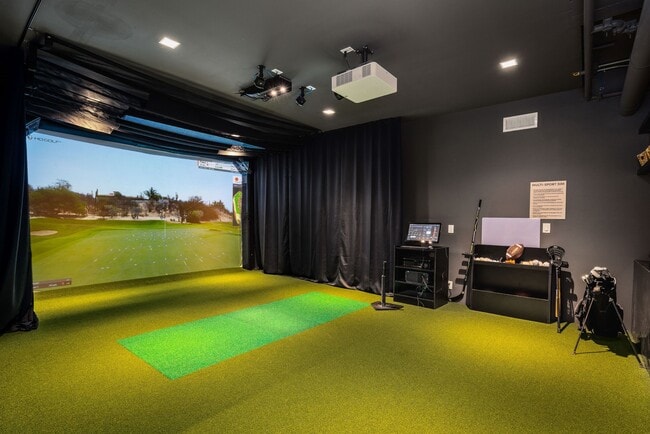 Multi-sport simulator for virtual golf, hockey, lacrosse, football and more!