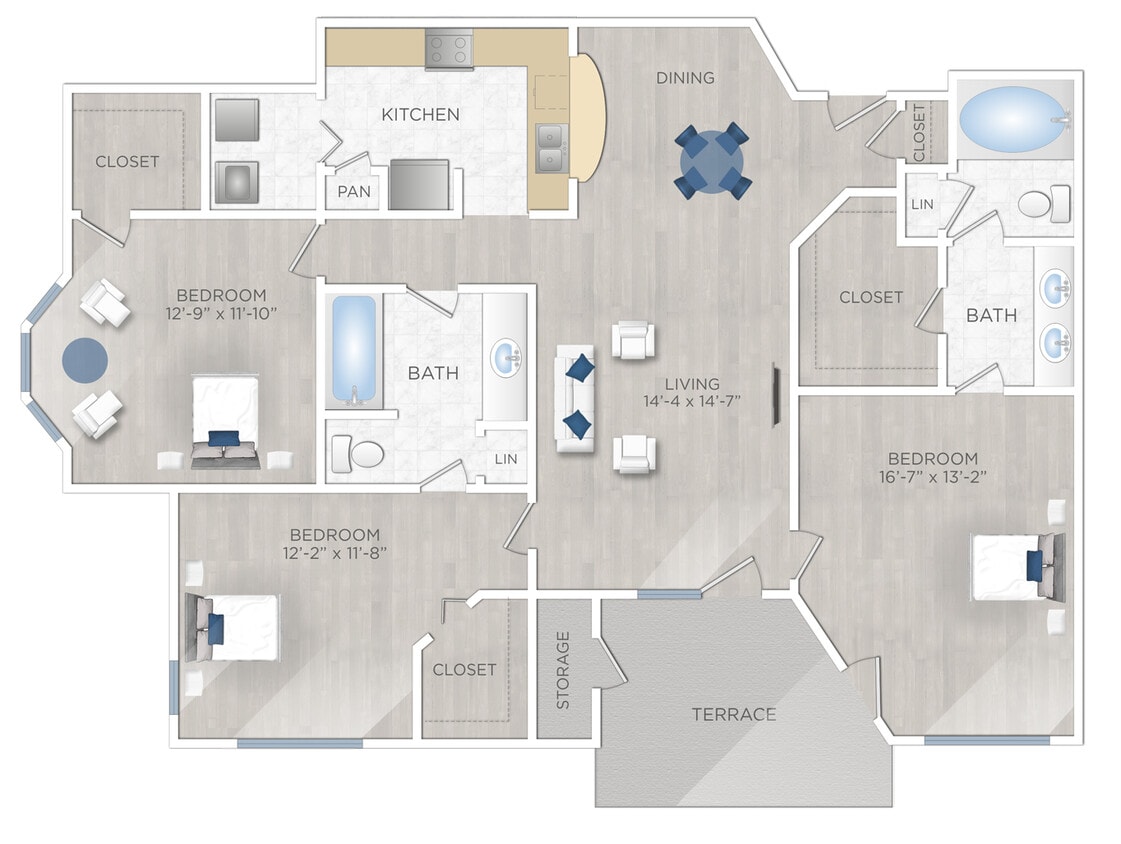 Floor Plan - LE CAPRI