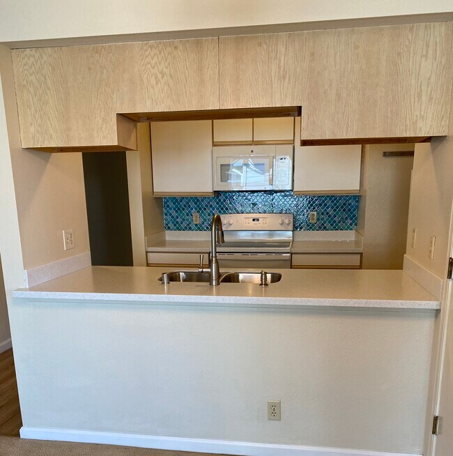 View of Chef’s kitchen from dining area - 445 Willow Ave Unit 445