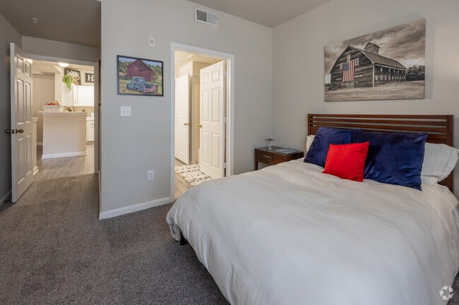 2BR 2BA - 1081SF - Bedroom 2