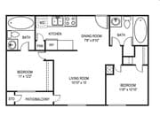 2BR/2BA