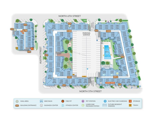 Photo - Oaks 5th Street Crossing at City Station