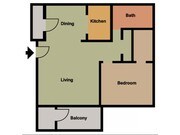 1BR/1BA