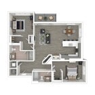 B2 3D Floor plan