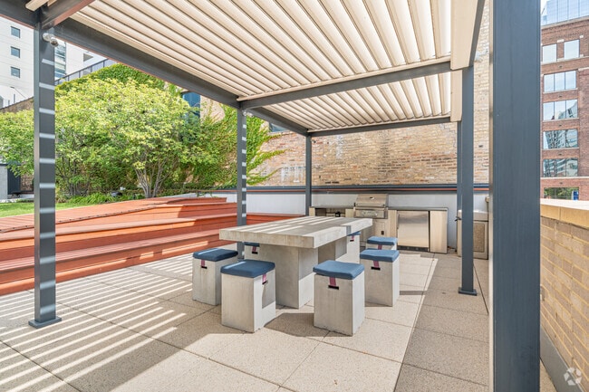 Estación de parrilla para barbacoa