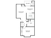 1BR/1BA