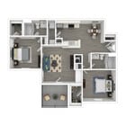B2 floor plan Decatur Highlands