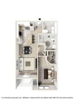 A1 The Loft_1Bed_1Bath_927 Sq Ft