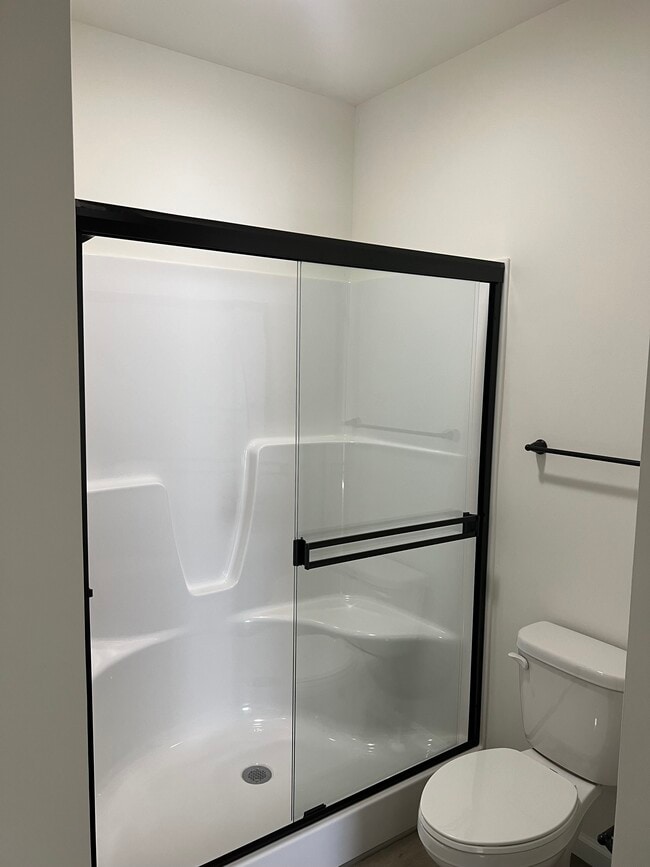 Master bathroom walk in shower