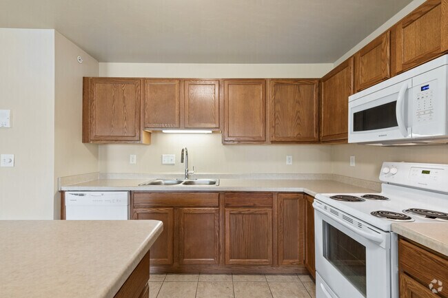 1BR, 1BA - 1,062SF - Kitchen