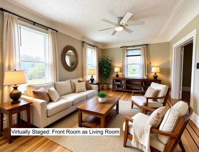 Bedroom 3 or Living Room - Virtually Staged - 412 Kentucky St Unidad 412